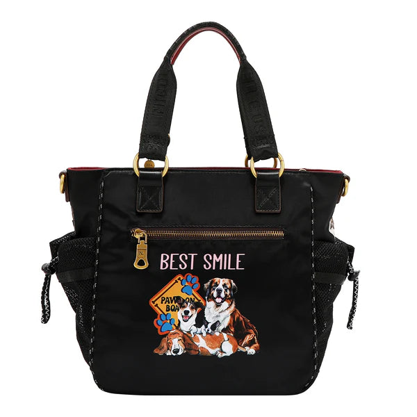 BOLSO TOTE (BEST SMILE) – Nicole Lee | Bolso Grande Mujer Vegano