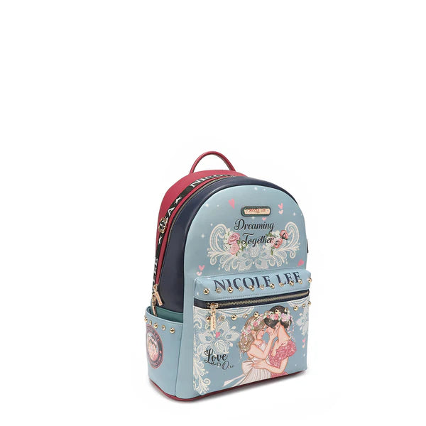 Mochila Dreaming Together | Mochila grande para portátil con puerto USB | Nicole Lee