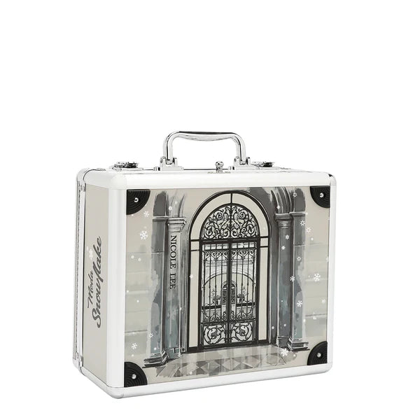 ESTUCHE DE COSMÉTICOS ARTÍSTICO (MODA SNOWFLAKE)