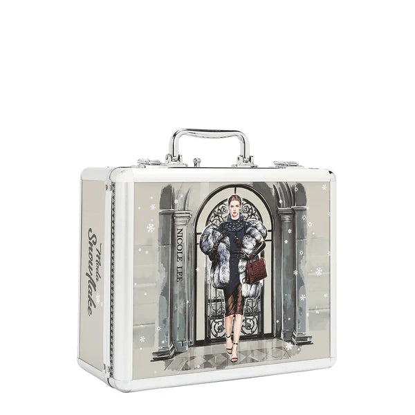 ESTUCHE DE COSMÉTICOS ARTÍSTICO (MODA SNOWFLAKE)