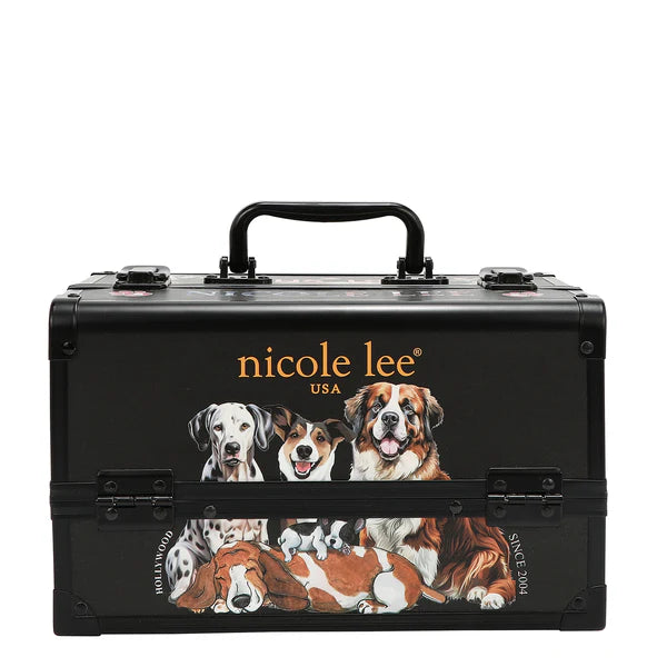 ESTUCHE DE COSMÉTICOS PROFESIONAL (BEST SMILE) – Nicole Lee | Joyero Vegano con Espejo y Cajones