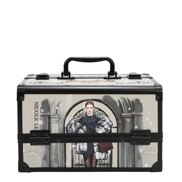 ESTUCHE DE COSMÉTICOS PROFESIONAL (MODA SNOWFLAKE)