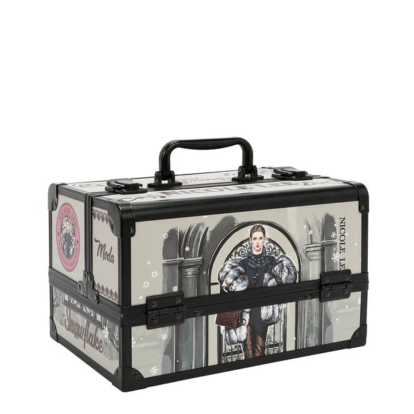 ESTUCHE DE COSMÉTICOS PROFESIONAL (MODA SNOWFLAKE)