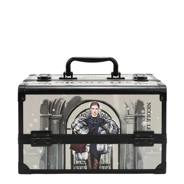 ESTUCHE DE COSMÉTICOS PROFESIONAL (MODA SNOWFLAKE)