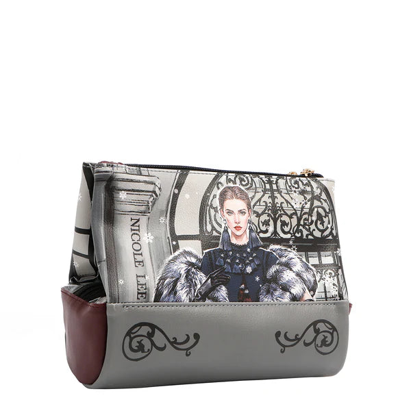 BOLSA ORGANIZADORA DE VIAJE VERSÁTIL (MODA SNOWFLAKE)