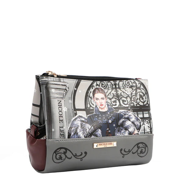 BOLSA ORGANIZADORA DE VIAJE VERSÁTIL (MODA SNOWFLAKE)