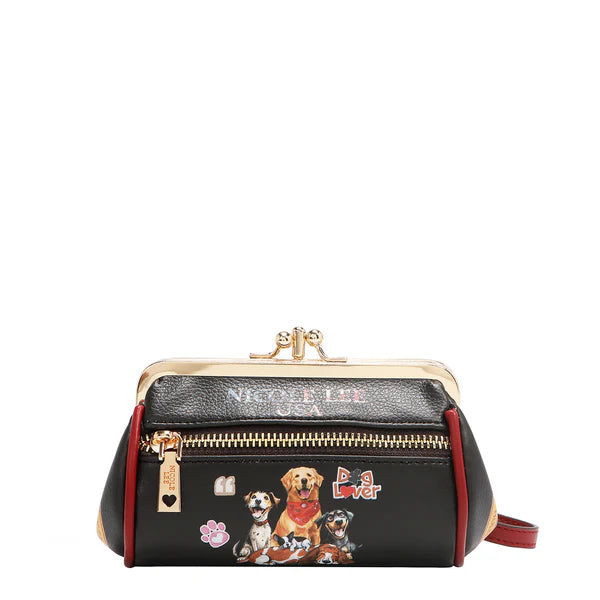 ESTUCHE MONEDERO CON PULSERA (BEST SMILE) – Nicole Lee | Cuero Vegano y Doble Compartimento