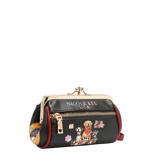 ESTUCHE MONEDERO CON PULSERA (BEST SMILE) – Nicole Lee | Cuero Vegano y Doble Compartimento