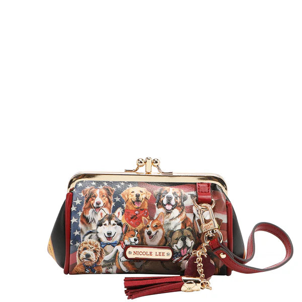 ESTUCHE MONEDERO CON PULSERA (BEST SMILE) – Nicole Lee | Cuero Vegano y Doble Compartimento