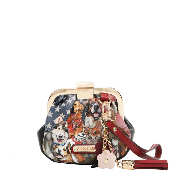 MONEDERO CON PULSERA (BEST SMILE) – Cuero Vegano Texturizado | Nicole Lee