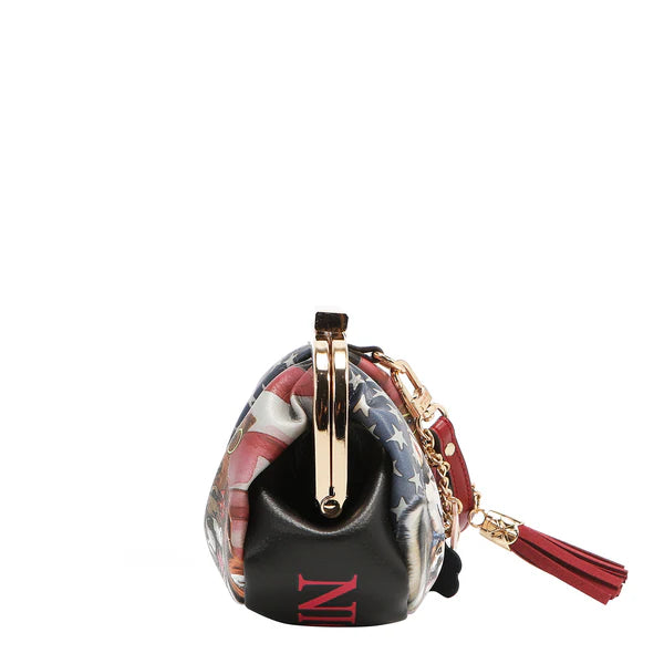 MONEDERO CON PULSERA (BEST SMILE) – Cuero Vegano Texturizado | Nicole Lee