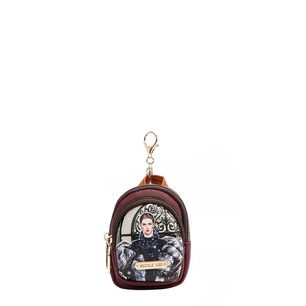 MONEDERO MOCHILA (MODA SNOWFLAKE)