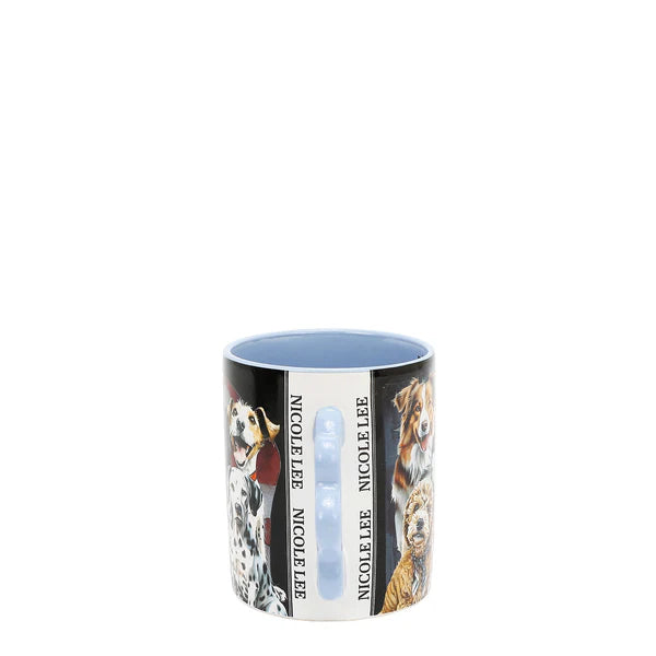 TAZA DE CERÁMICA PETAL (BEST SMILE)  – 500 ml, Asa en Forma de Pétalo | Nicole Lee