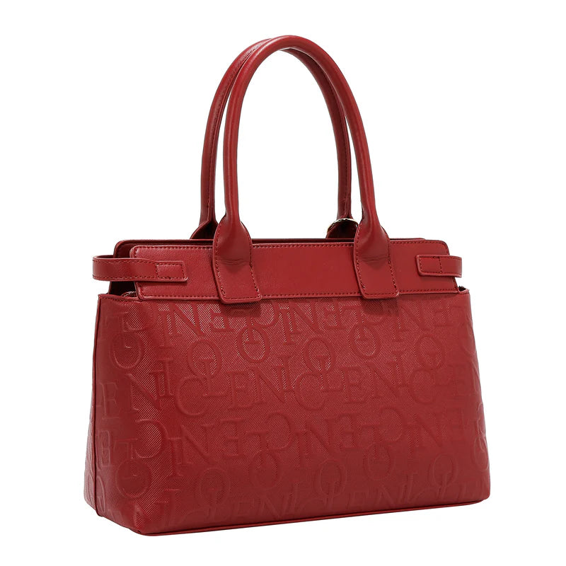 Bolso Satchel Elegance en Relieve – 4 Colores Disponibles
