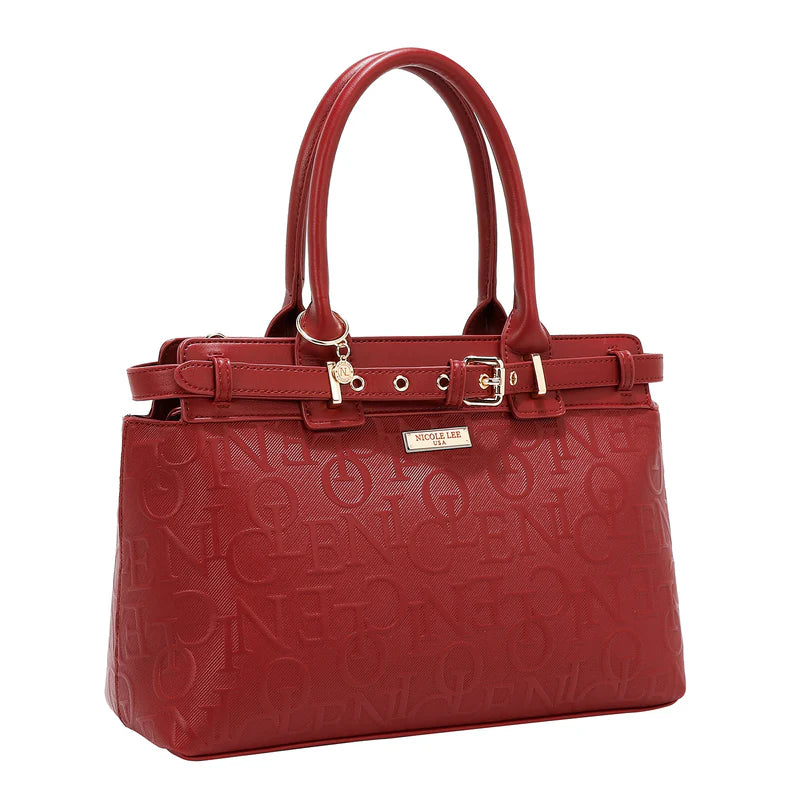 Bolso Satchel Elegance en Relieve – 4 Colores Disponibles