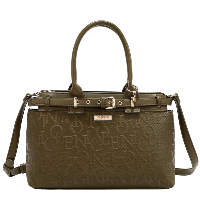 Bolso Satchel Elegance en Relieve – 4 Colores Disponibles