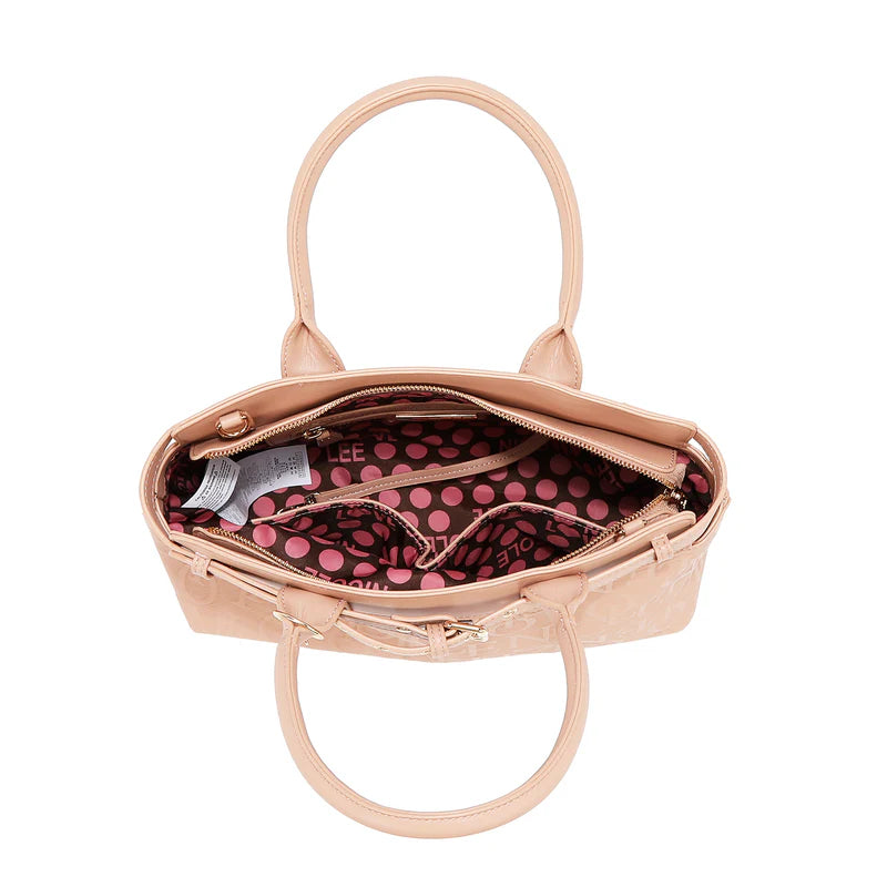 Bolso Satchel Elegance en Relieve – 4 Colores Disponibles