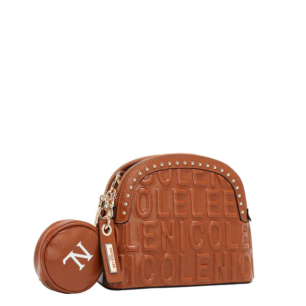 BANDOLERA EMB17531 - Marrón | Nicole Lee España