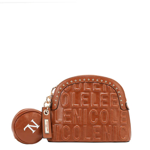 BANDOLERA EMB17531 - Marrón | Nicole Lee España