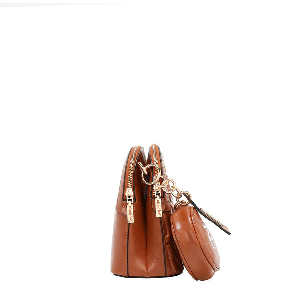 BANDOLERA EMB17531 - Marrón | Nicole Lee España