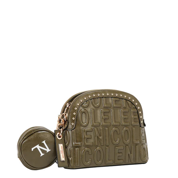 “Detalle correa ajustable bandolera EMB17531 oliva”