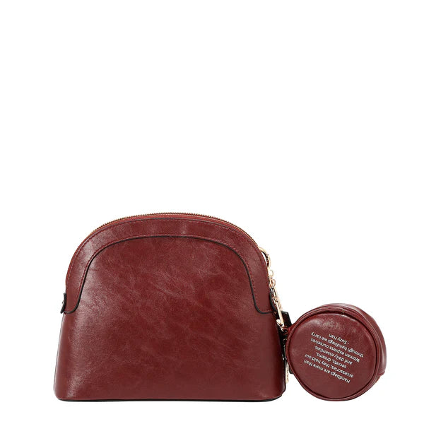 “Bandolera EMB17531 oliva Nicole Lee vista trasero”