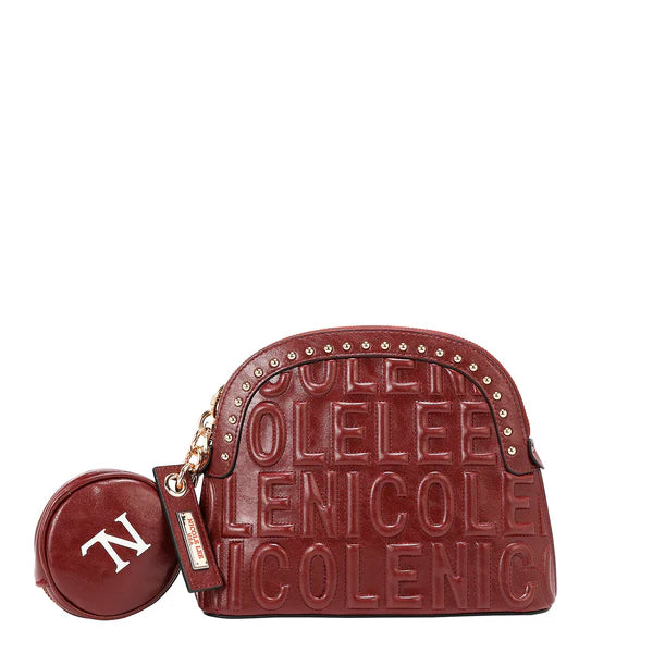 “Detalle correa ajustable bandolera EMB17531 vino”