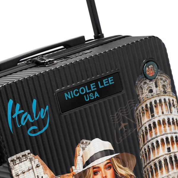 MALETA DE CABINA 20" CON ESTRÍAS  - Sofia | Nicole Lee España