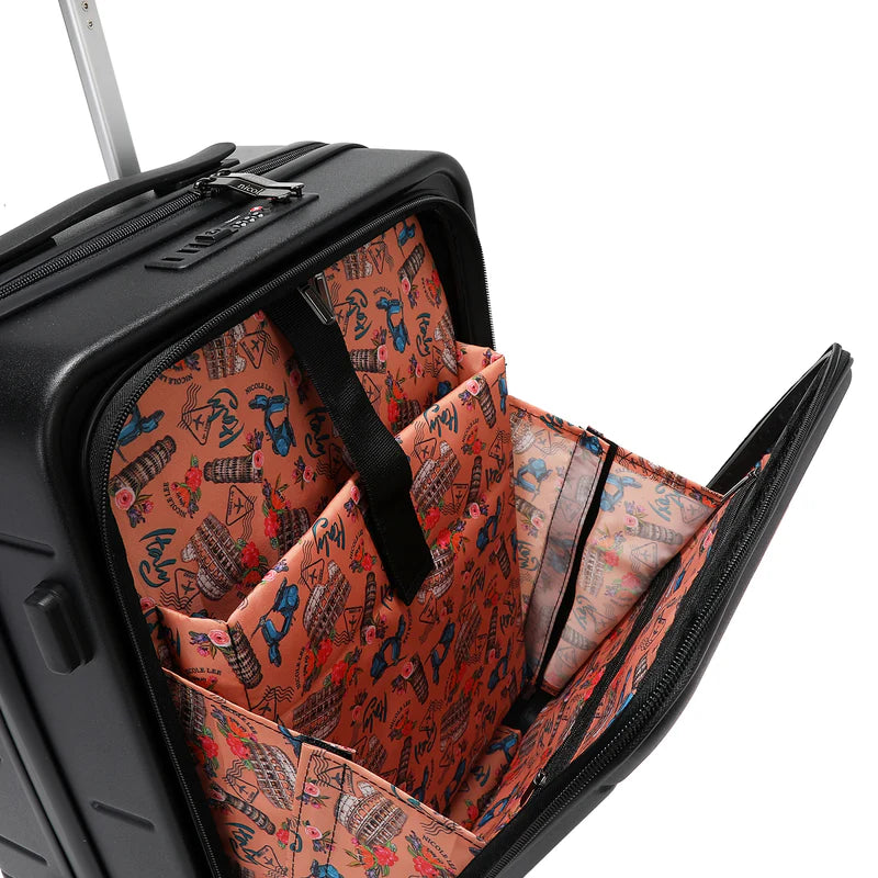 MALETA DE CABINA 20" CON RAYAS - Dream Comes True | Nicole Lee España