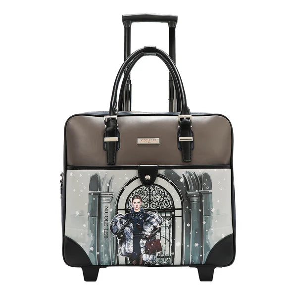 BOLSO RODANTE RECTANGULAR (MODA SNOWFLAKE)