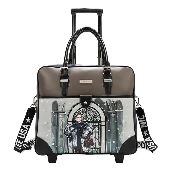 BOLSO RODANTE RECTANGULAR (MODA SNOWFLAKE)