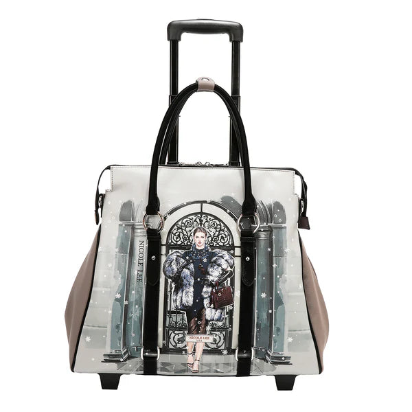 BOLSO TOTE RODANTE (MODA SNOWFLAKE)