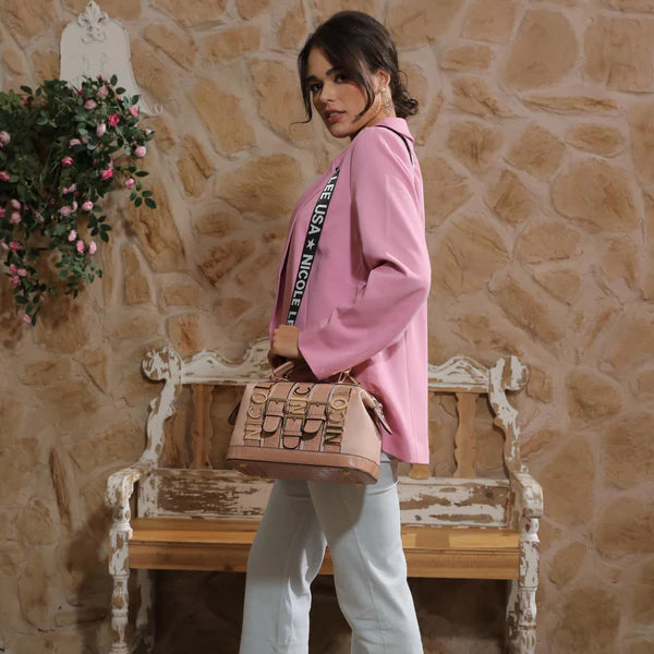 CALISTA BOLSO DE MANO (ROSA)