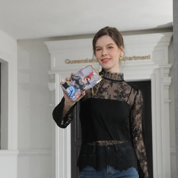 ESTUCHE PARA TELÉFONO Y GAFAS DE SOL -  Urban Coffee Dream | Nikky