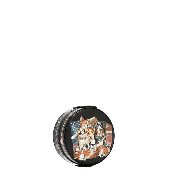 JOYERO REDONDO (BEST SMILE) – Nicole Lee | Cuero Vegano, Espejo y Cajones Organizadores