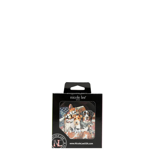 JOYERO REDONDO (BEST SMILE) – Nicole Lee | Cuero Vegano, Espejo y Cajones Organizadores