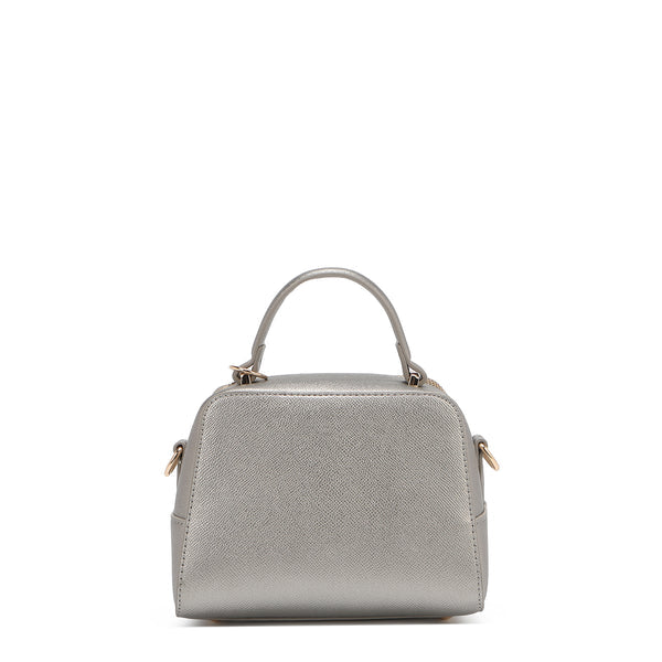 “Mini bolso de mano Gracie rosa Nicole Lee vista trasera”