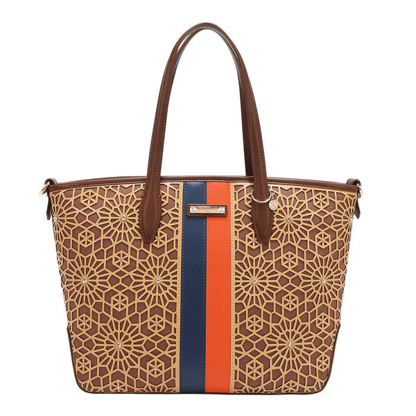 HANDBAG LSR17442 (Marrón) | Bolso Shopper Elegante