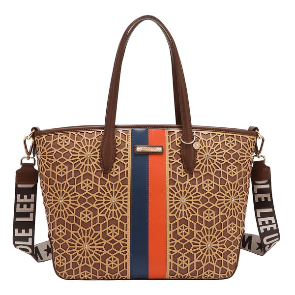 HANDBAG LSR17442 (Marrón) | Bolso Shopper Elegante
