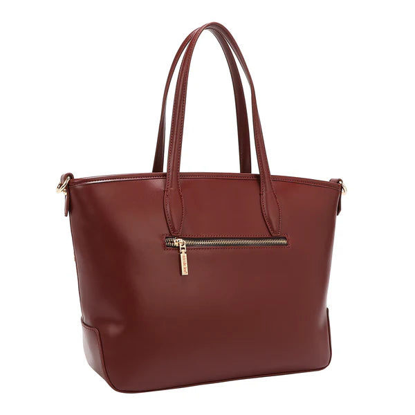 HANDBAG LSR17442 (vino) | Bolso Shopper Elegante