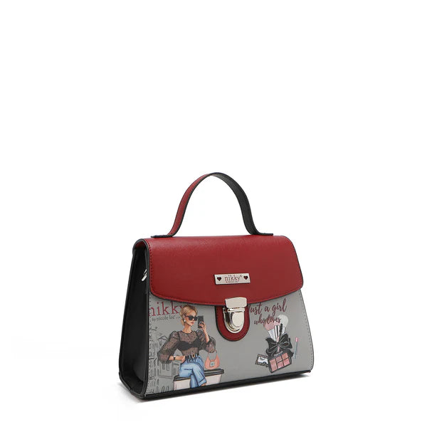 SET 3 PIEZAS SATCHEL, BANDOLERA, CARTERA - URBAN COFFEE DREAM | Nikky by Nicole Lee – NK12378