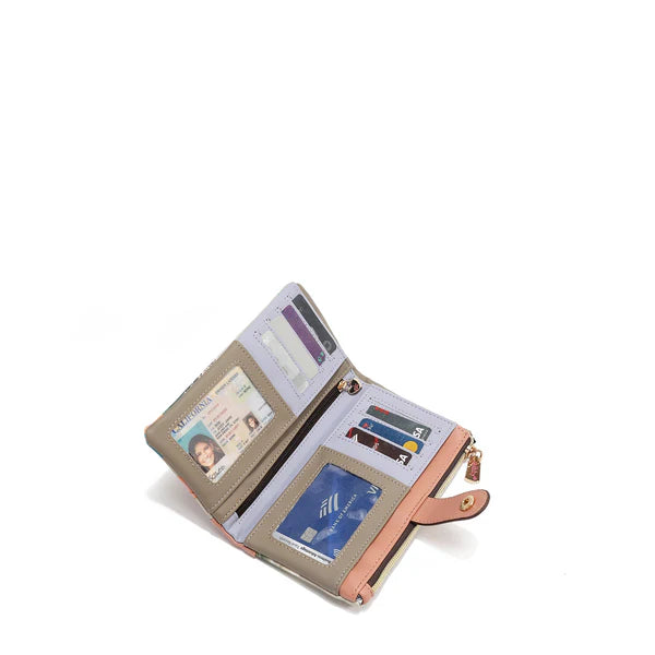 BILLETERA COMPACTA - Urban Coffee Dream | Nikky