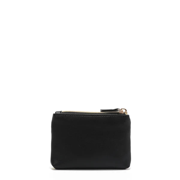 MONEDERO PEQUEÑO PLANO CON CREMALLERA - Urban Coffee Dream | Nicole Lee