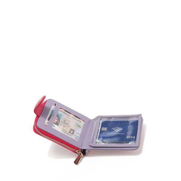 CARTERA PLEGABLE COMPACTA -  Urban Coffee Dream ( Diseño práctico y elegante) | Nicole Lee