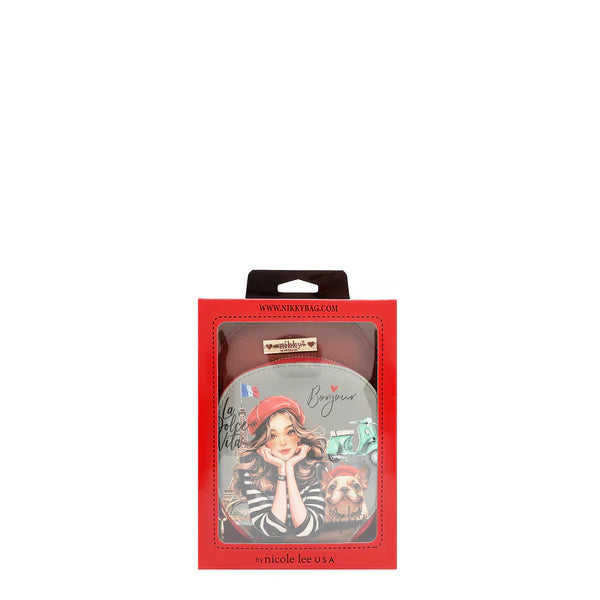 BANDOLERA CRUZADA PEQUEÑA - Eiffel Dreams | Nicole Lee