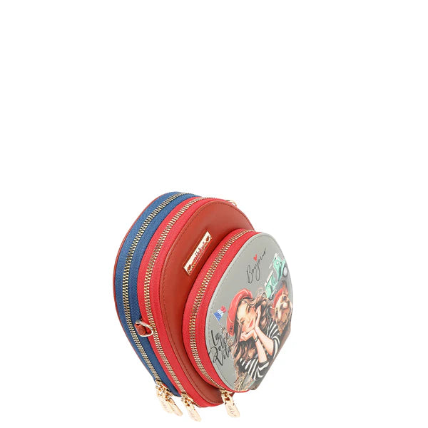 BANDOLERA CRUZADA PEQUEÑA - Eiffel Dreams | Nicole Lee