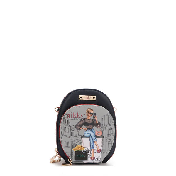 BANDOLERA CRUZADA PEQUEÑA - Urban Coffee Dream | Nikky – Nicole Lee