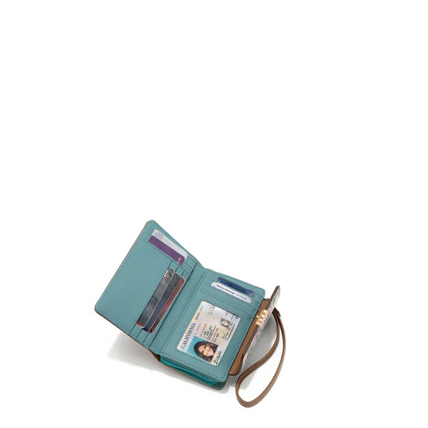 CARTERA PLEGABLE PEQUEÑA - Nikky Urban Coffee Dream | Nicole Lee