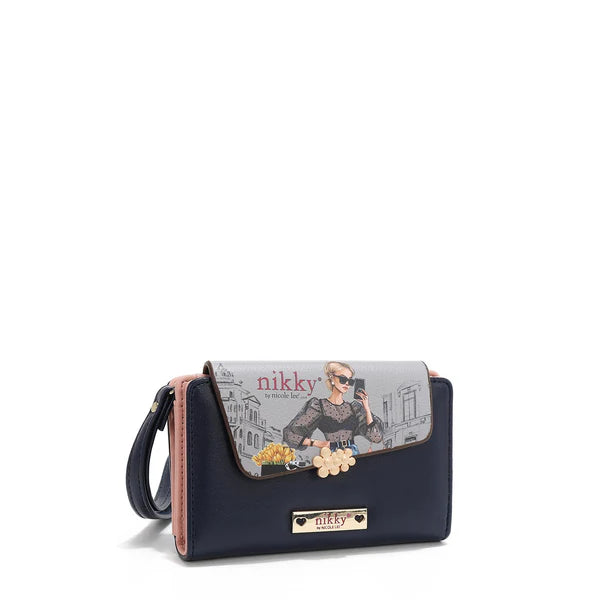 CARTERA PLEGABLE PEQUEÑA - Nikky Urban Coffee Dream | Nicole Lee