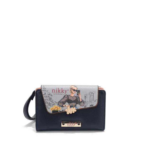 CARTERA PLEGABLE PEQUEÑA - Nikky Urban Coffee Dream | Nicole Lee